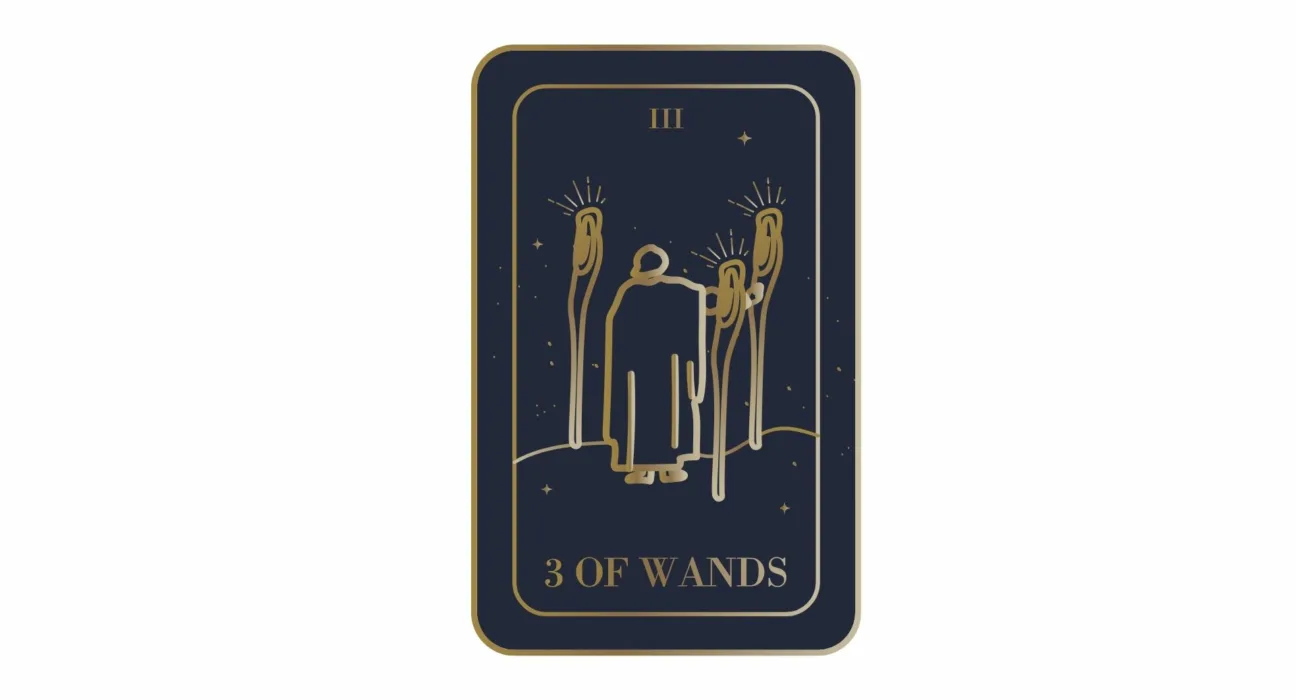3 of wands