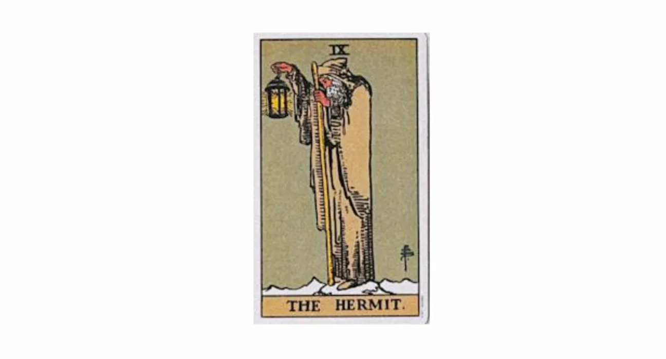 Tarot card Hermit