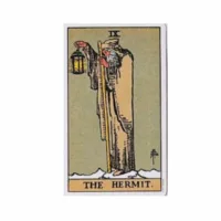 Tarot card Hermit